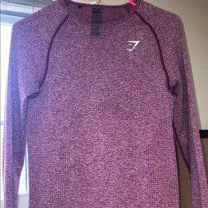 Gymshark seamless long sleeve workout top